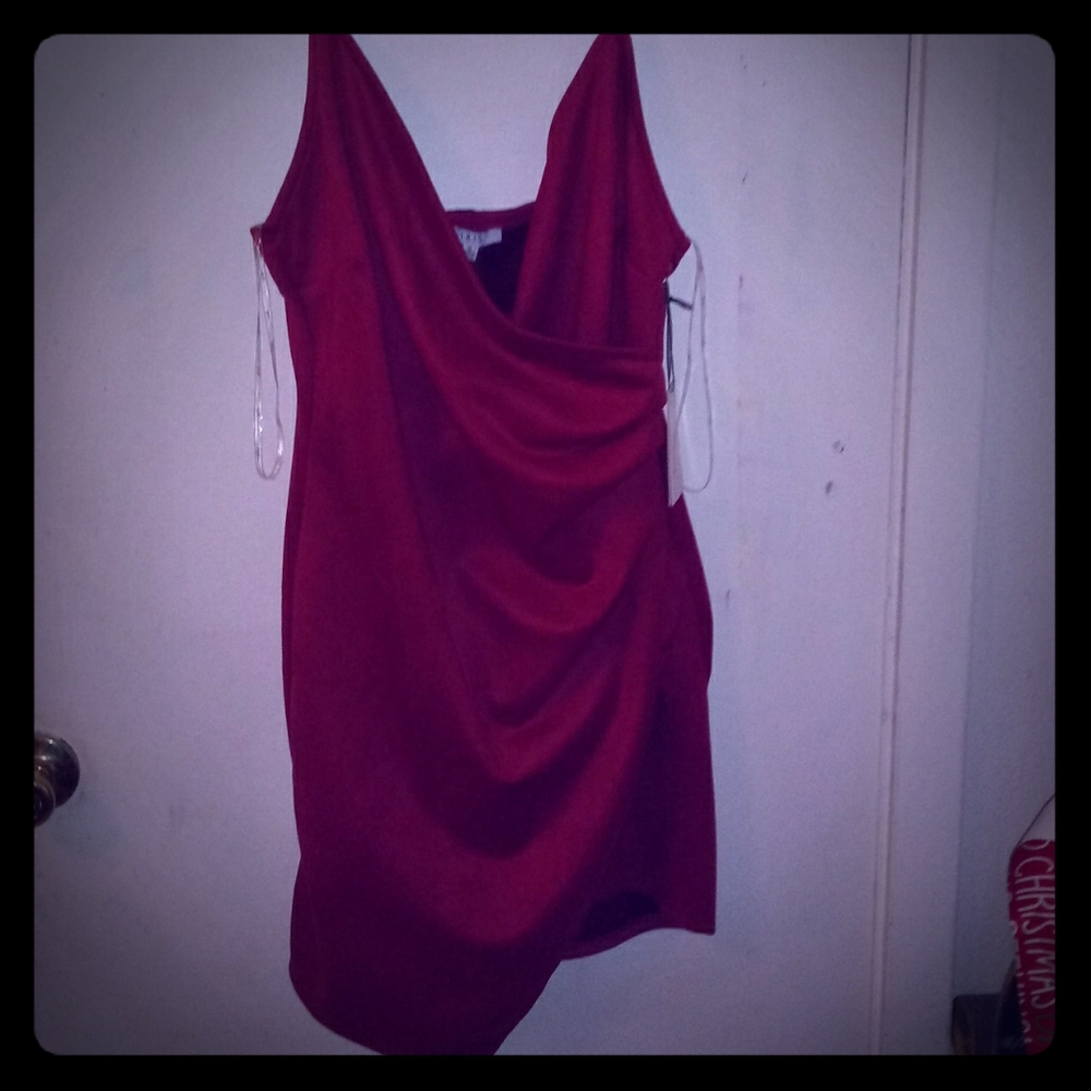 Red dress